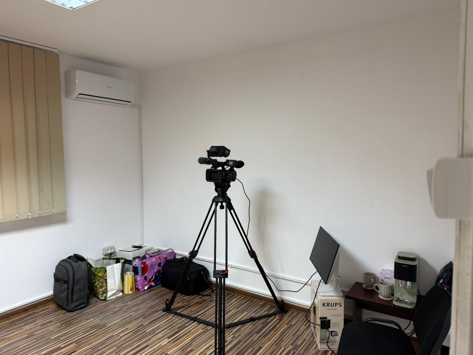 Sediul Radio Operativ Timisoara studio camera video