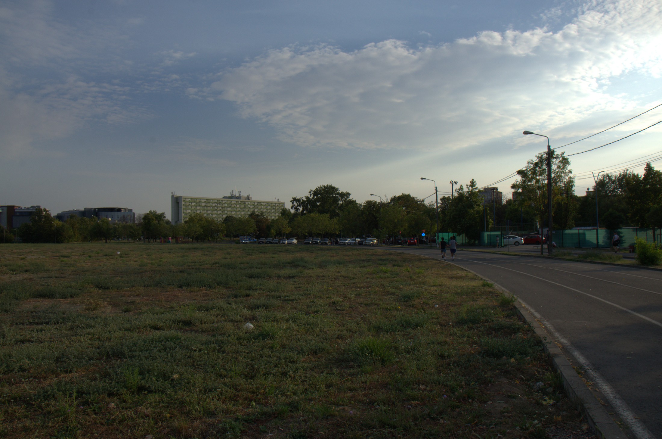 Terenul fostului stadion Dan Păltinișanu, cu pista de alergare folosită de timișoreni