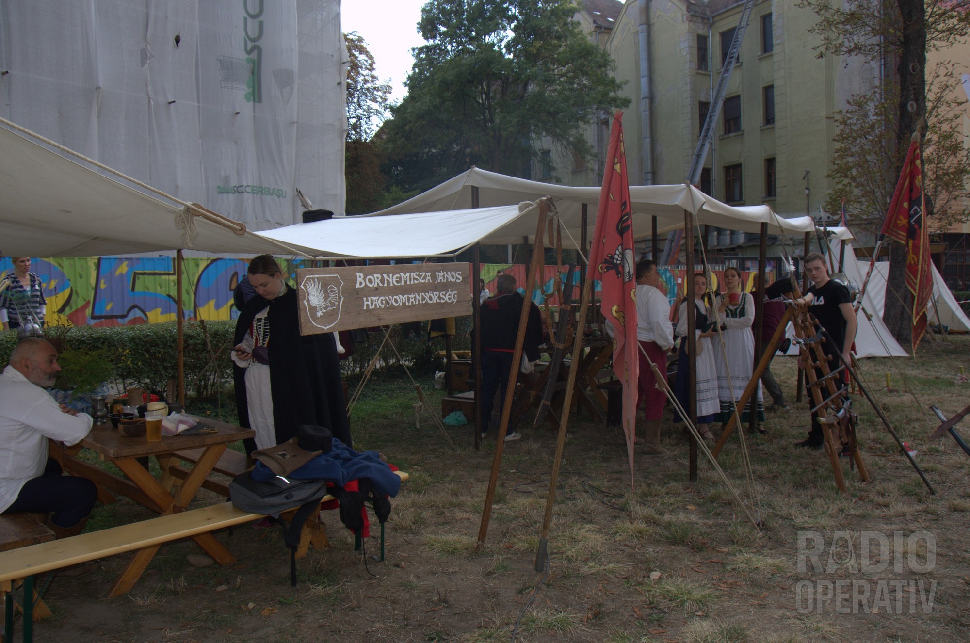 Tabăra grupului Bornemisza János Hagyományőrség